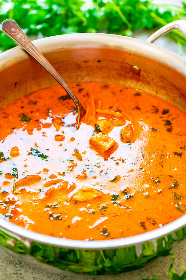 Minute Thai Coconut Curry Chicken Soup for Busy Nights